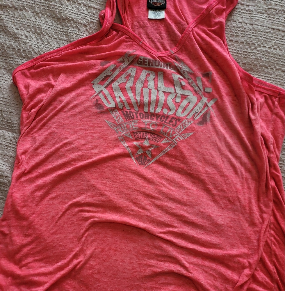 Harley-Davidson Pink Graphic Tank